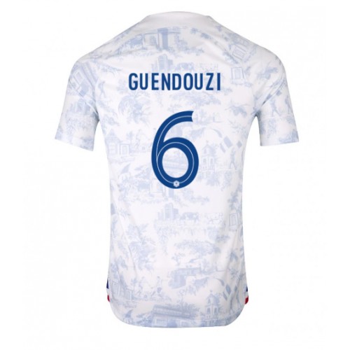Frankrig Matteo Guendouzi #6 Replika Udebanetrøje VM 2022 Kortærmet